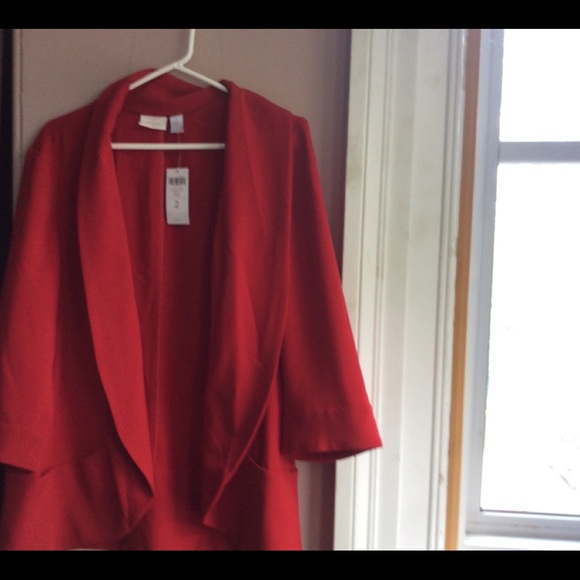 Chico red blazer NWT - Picture 3 of 8